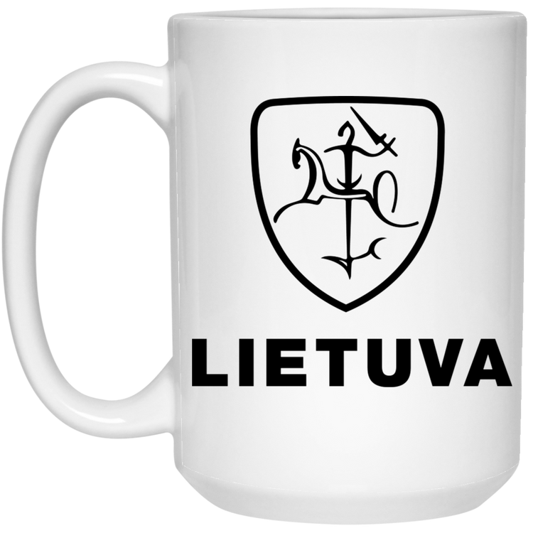 Vytis Lietuva - 15 oz. White Ceramic Mug
