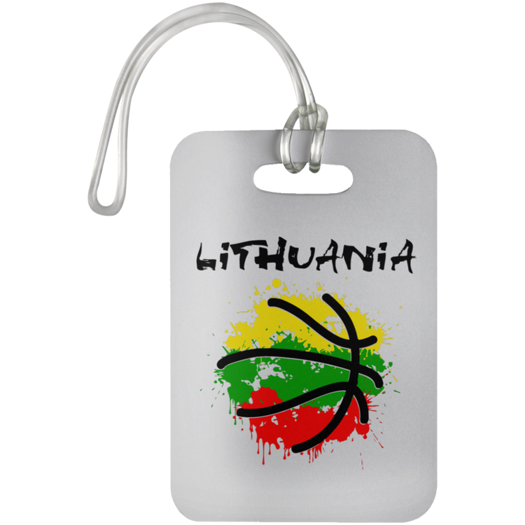 Abstract Lithuania - Luggage Bag Tag