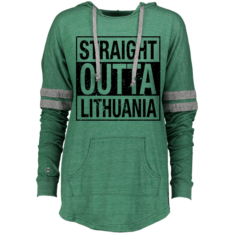 Straight Outta Lithuania - Women's Lightweight Pullover Hoodie T