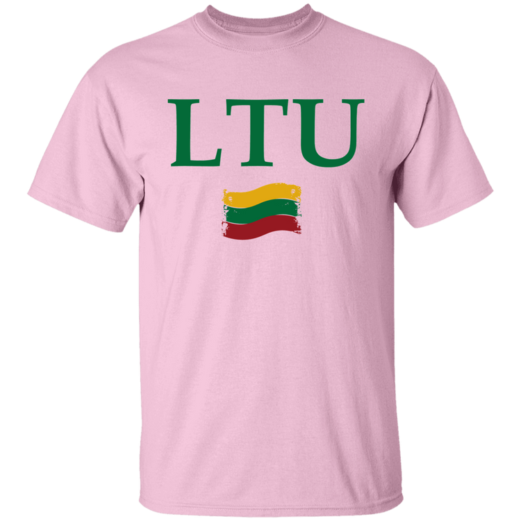 Lietuva LTU - Boys/Girls Youth Basic Short Sleeve T-Shirt