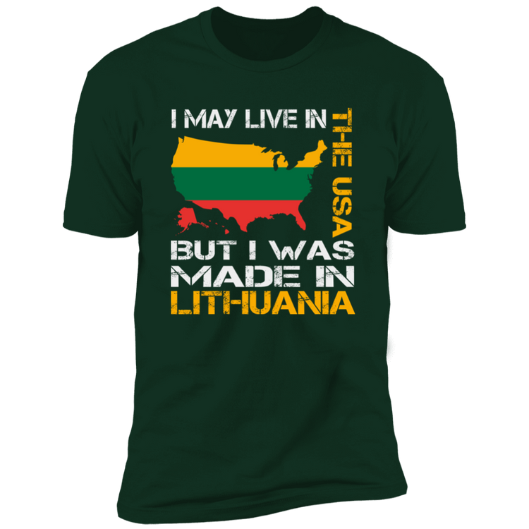 Made in Lithuania - Men's Next Level Premium Short Sleeve T-Shirt