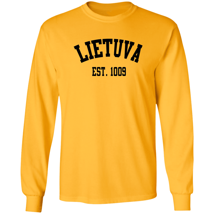 Lietuva Est. 1009 - Men's Basic Long Sleeve T