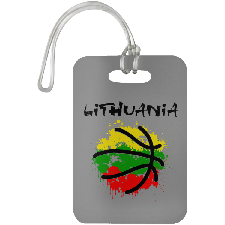 Abstract Lithuania - Luggage Bag Tag