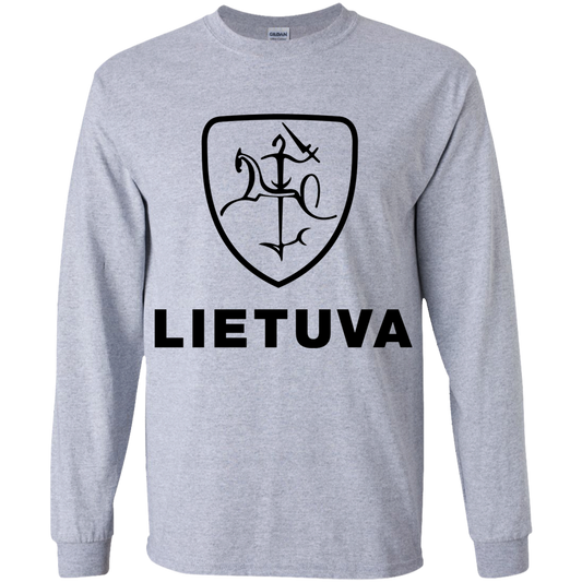 Vytis Lietuva - Boys Youth Basic Long Sleeve T-Shirt