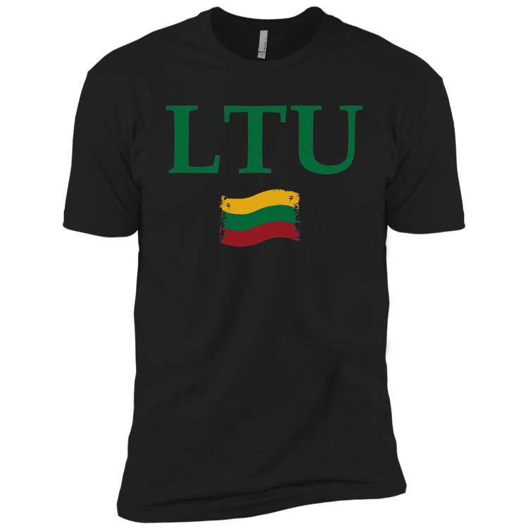 Lietuva LTU - Boys Youth Next Level Premium Short Sleeve T-Shirt