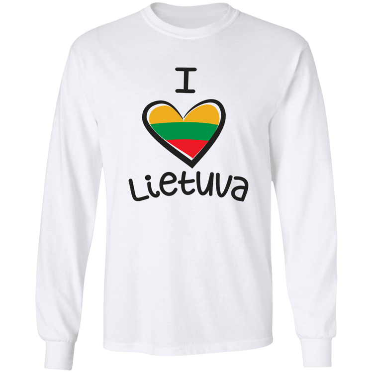 I Love Lietuva - Men's Basic Long Sleeve T