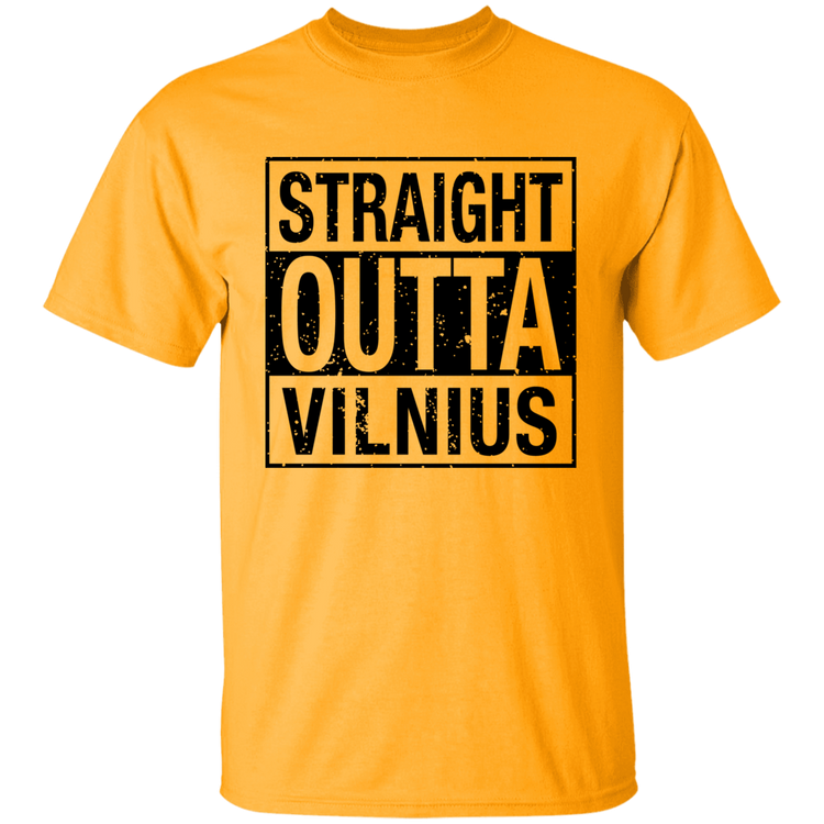 Straight Outta Vilnius - Boys/Girls Youth Basic Short Sleeve T-Shirt