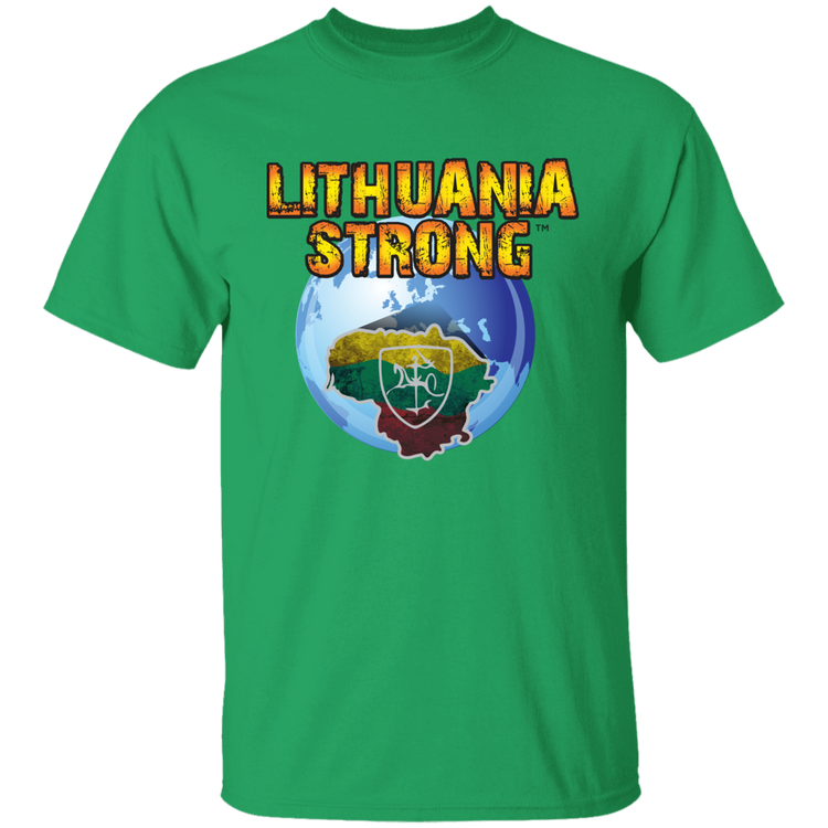 Lithuania Strong - Boys/Girls Youth Basic Short Sleeve T-Shirt