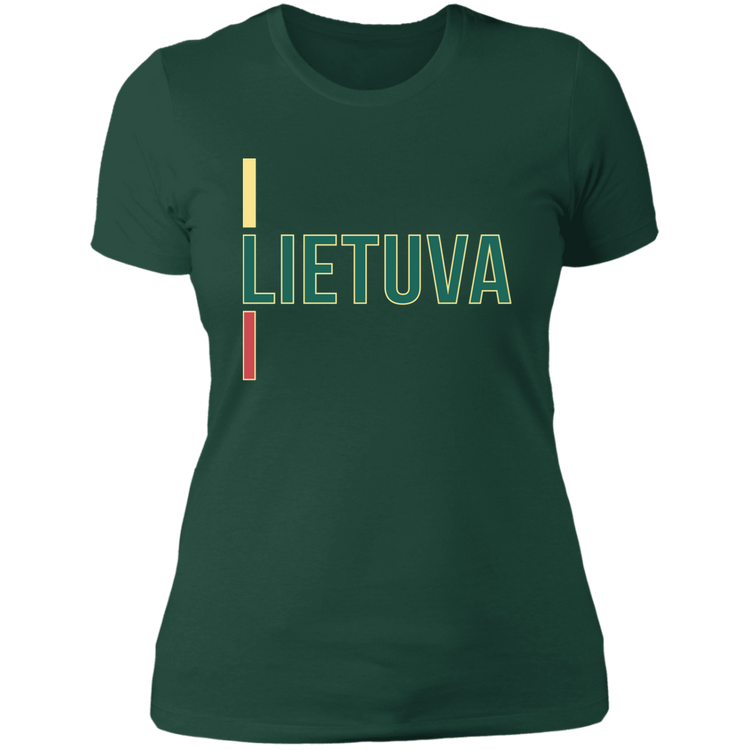 Lietuva III - Women's Next Level Boyfriend Tee