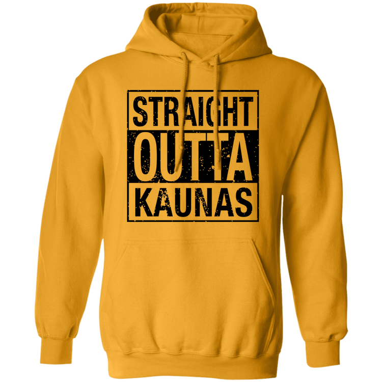 Straight Outta Kaunas - Men/Women Unisex Basic Pullover Hoodie