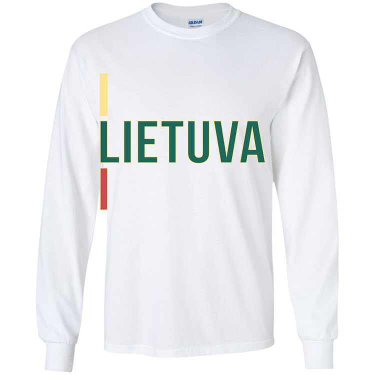 Lietuva III - Boys Youth Gildan Long Sleeve T-Shirt