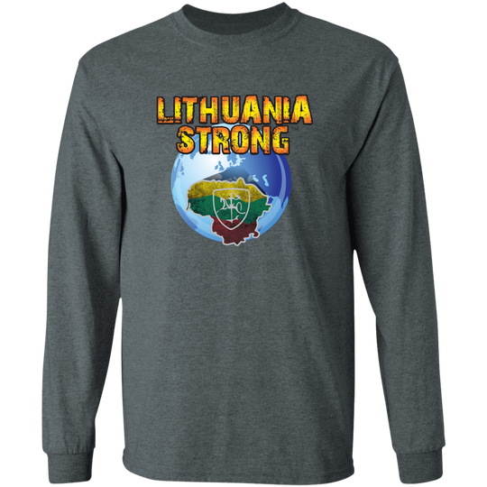 Lithuania Strong - Men's Gildan Long Sleeve T