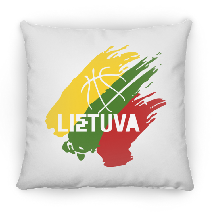 Lietuva BB - Large Square Pillow