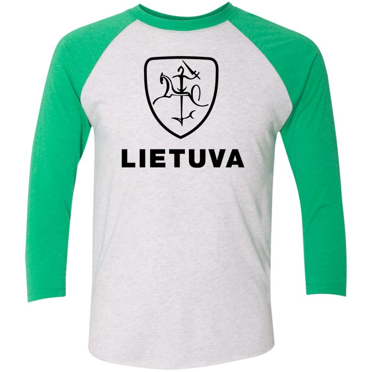 Vytis Lietuva - Men's Next Level Premium 3/4  Sleeve