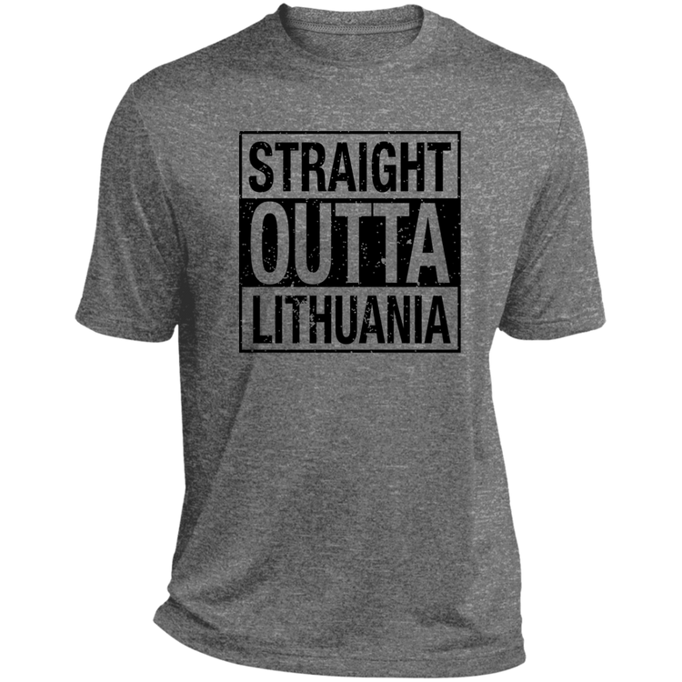 Straight Outta Lithuania - Men's Heather Performance Activewear T