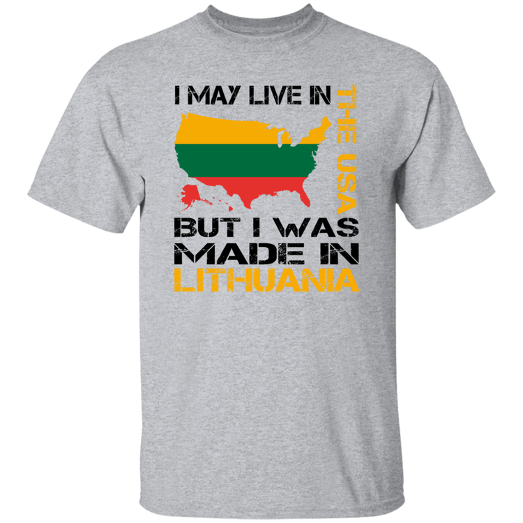 Made in Lithuania - Men's Gildan Short Sleeve T-Shirt