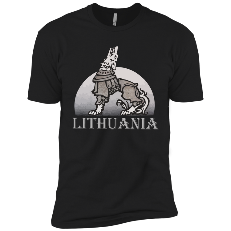 Iron Wolf Lithuania - Boys Youth Next Level Premium Short Sleeve T-Shirt