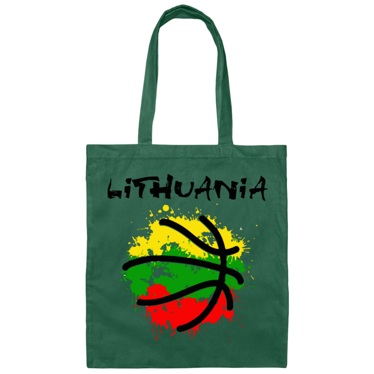 Abstract Lithuania - Canvas Tote Bag