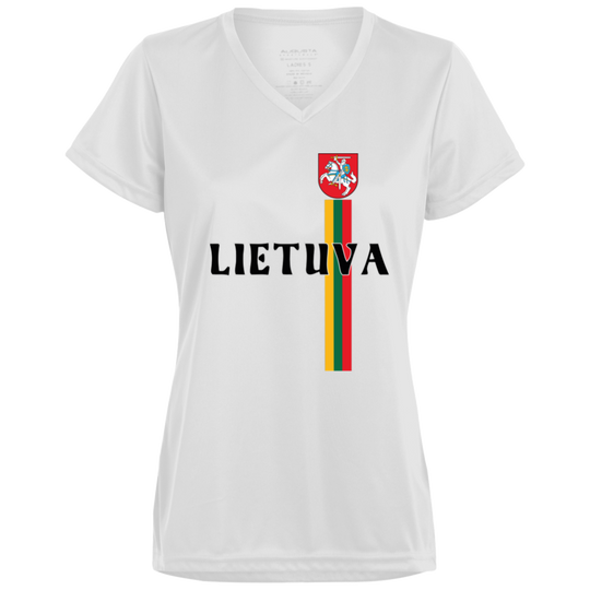 Lietuva Vytis - Women's Augusta Activewear V-Neck Tee