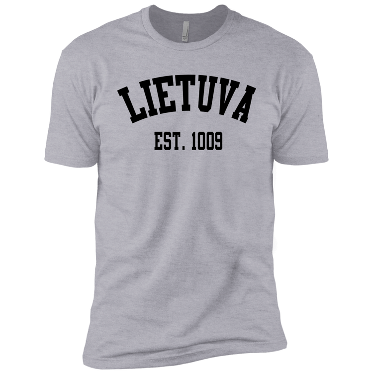 Lietuva Est. 1009 - Boys Youth Next Level Premium Short Sleeve T-Shirt