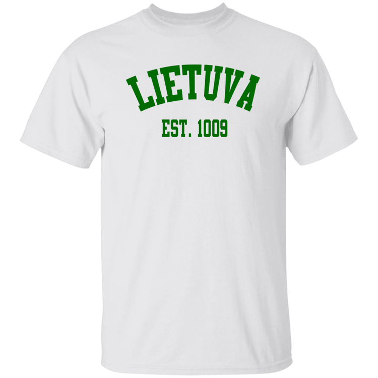 Lietuva Est. 1009 - Men's Basic Short Sleeve T-Shirt