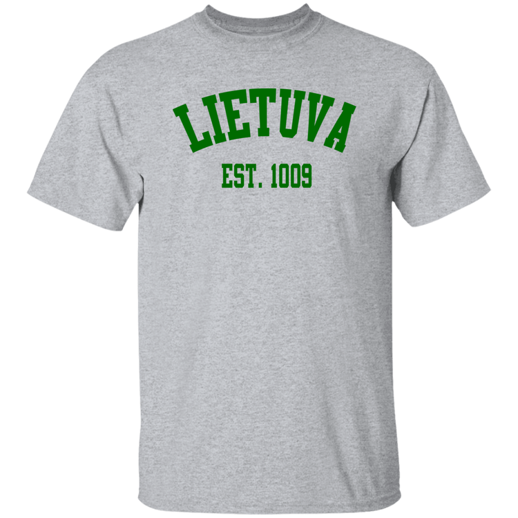 Lietuva Est. 1009 - Men's Basic Short Sleeve T-Shirt