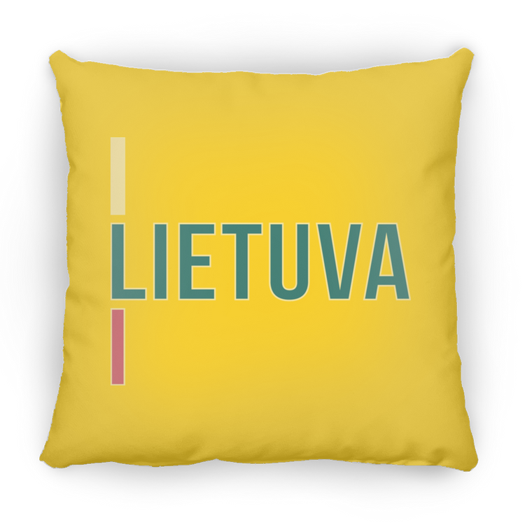 Lietuva III - Large Square Pillow