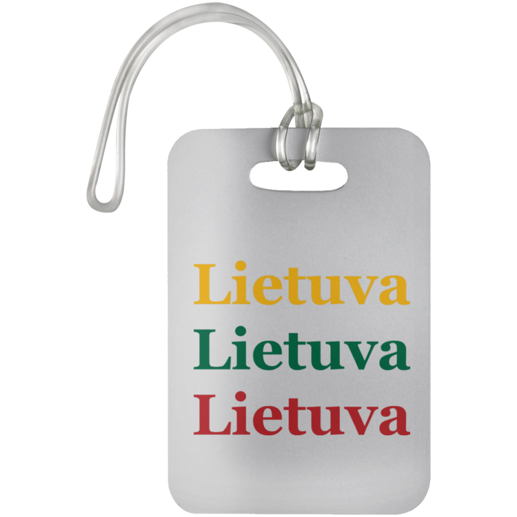 Lietuva - Luggage Bag Tag