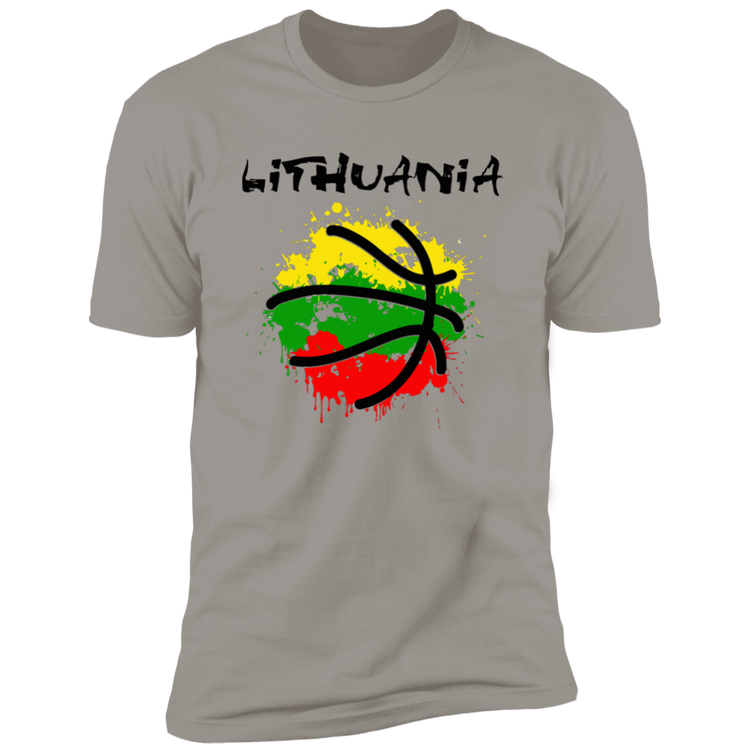 Abstract Lithuania - Men's Next Level Premium Short Sleeve T-Shirt