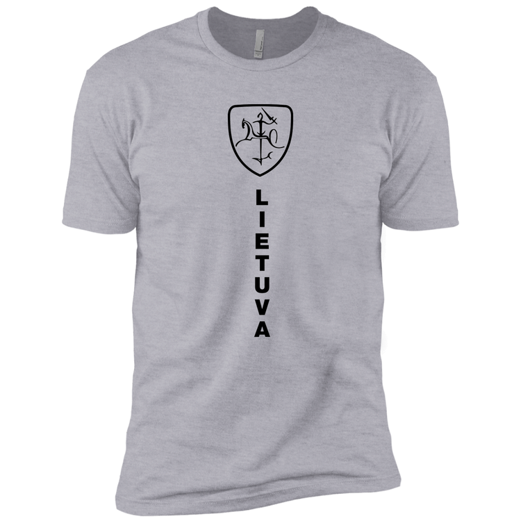 Vytis Shield Lietuva - Boys Youth Next Level Premium Short Sleeve T-Shirt