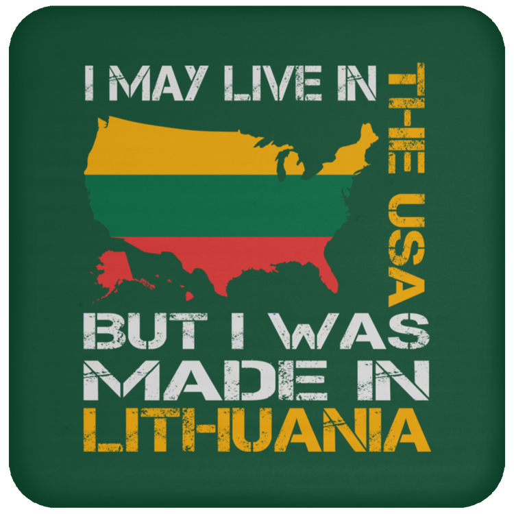 Made in Lithuania - High Gloss Coaster