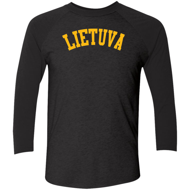Lietuva - Men's Next Level Premium 3/4  Sleeve