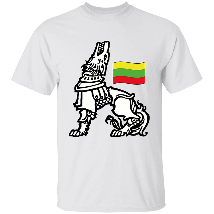 Iron Wolf Lietuva - Boys/Girls Youth Basic Short Sleeve T-Shirt