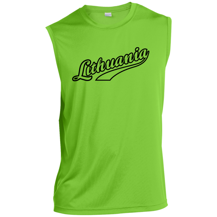 Lithuania - Men's Sleeveless Activewear Performance T