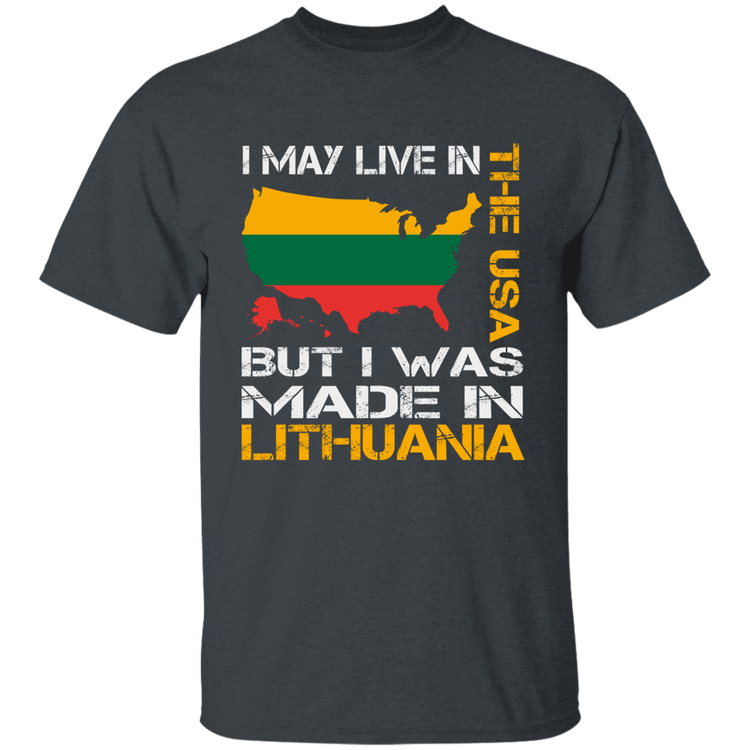 Made in Lithuania - Boys/Girls Youth Gildan Short Sleeve T-Shirt