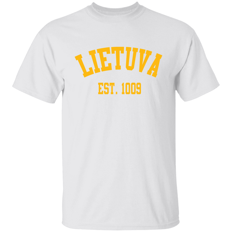 Lietuva Est. 1009 - Boys/Girls Youth Gildan Short Sleeve T-Shirt