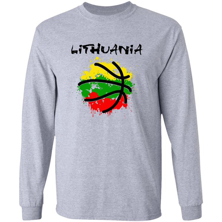 Abstract Lithuania - Men's Basic Long Sleeve T