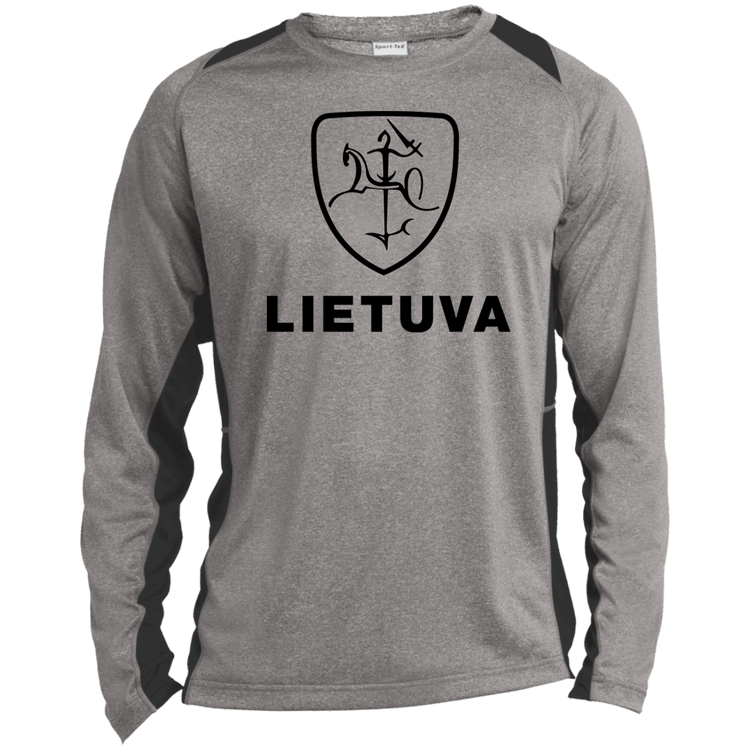 Vytis Lietuva - Men's Long Sleeve Colorblock Activewear Performance T