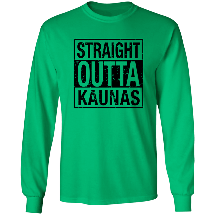 Straight Outta Kaunas - Men's Basic Long Sleeve T