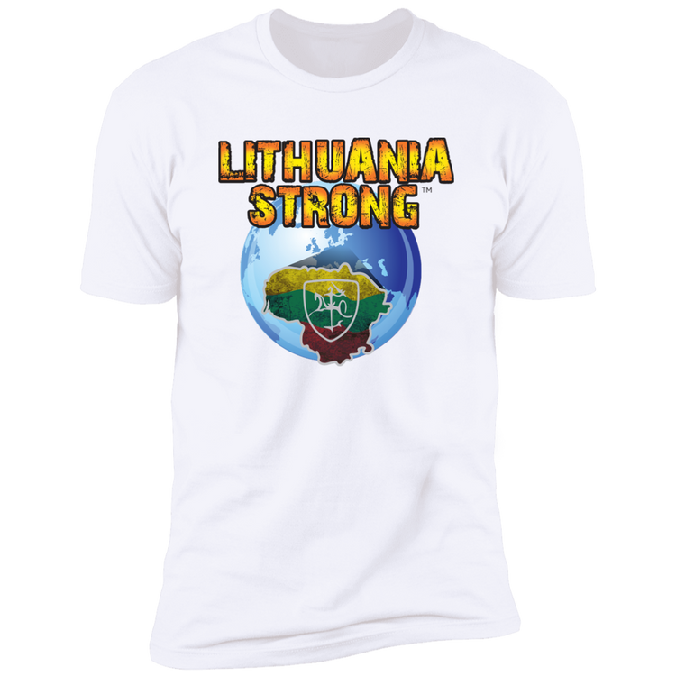 Lithuania Strong - Men's Next Level Premium Short Sleeve T-Shirt