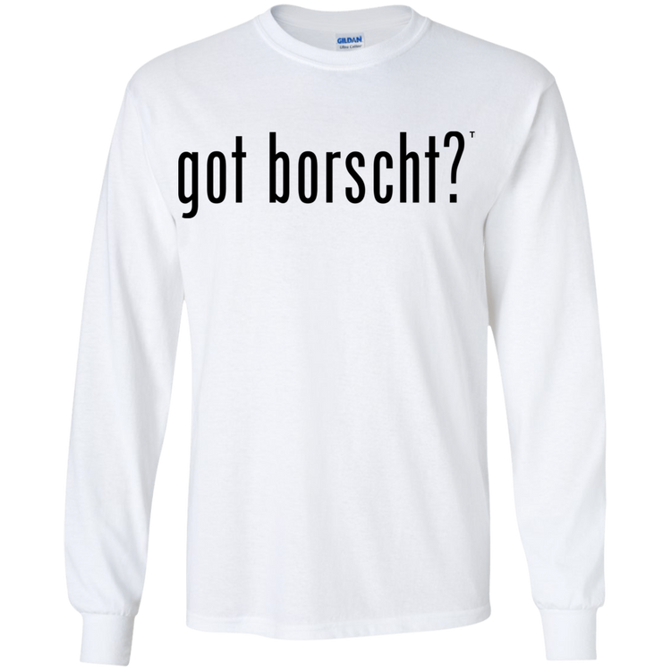 got borscht? - Boys Youth Gildan Long Sleeve T-Shirt