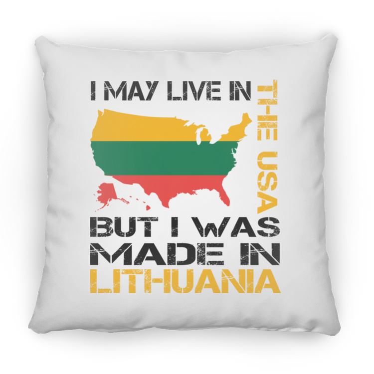 Made in Lithuania - Large Square Pillow