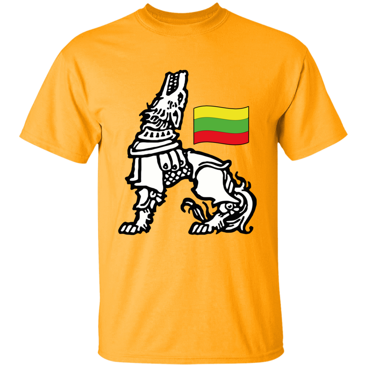 Iron Wolf Lietuva - Boys/Girls Youth Basic Short Sleeve T-Shirt