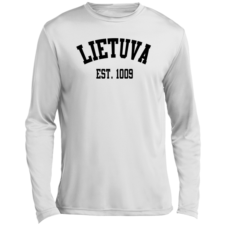 Lietuva Est. 1009 - Men's Long Sleeve Activewear Performance T