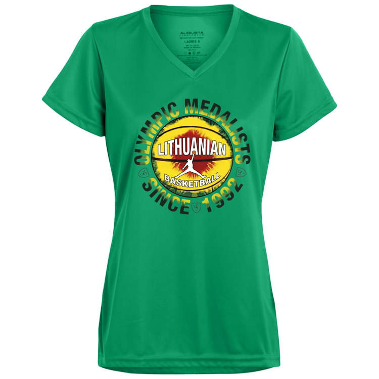 Olympic Medalists - Women's Augusta Activewear V-Neck Tee