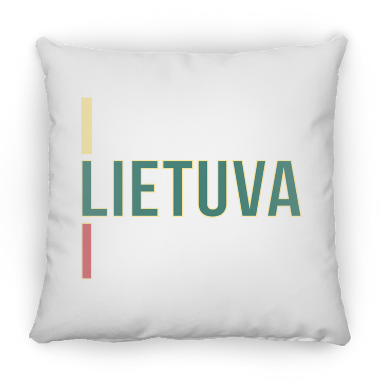Lietuva III - Small Square Pillow