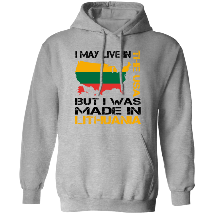 Made in Lithuania - Men/Women Unisex Basic Pullover Hoodie