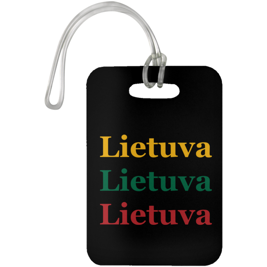 Lietuva - Luggage Bag Tag