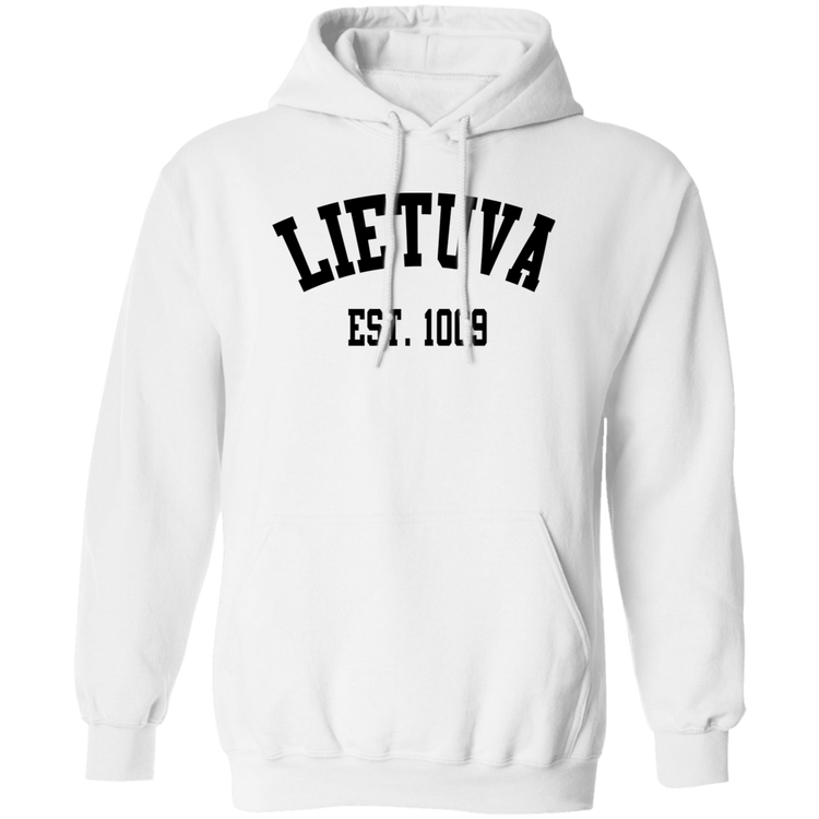 Lietuva Est. 1009 - Men/Women Unisex Basic Pullover Hoodie