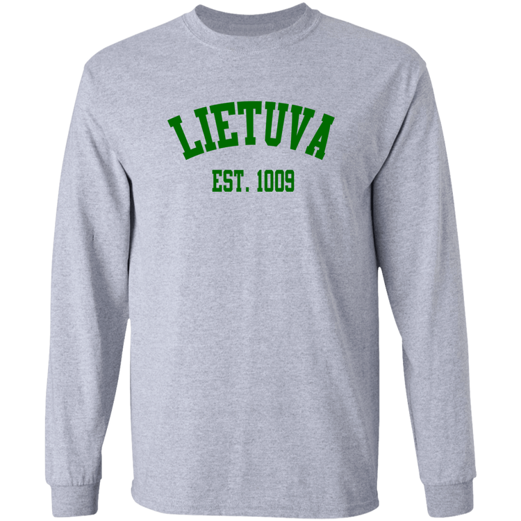 Lietuva Est. 1009 - Men's Gildan Long Sleeve T